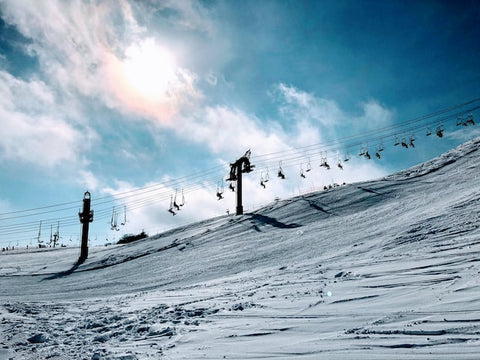 冬のスキー場