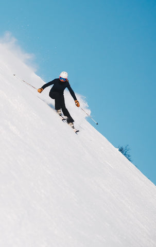 Skiing Solo