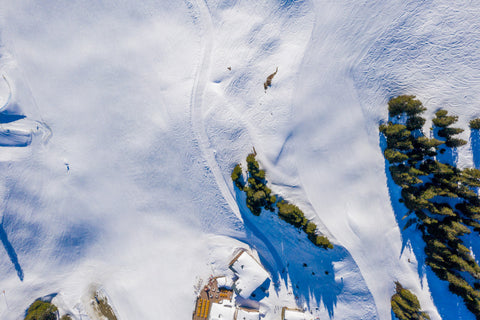 acantilados de nieve