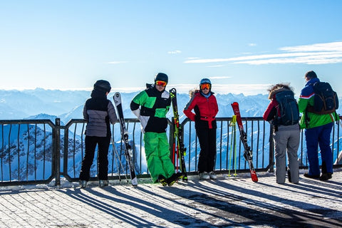 persons in ski equipment