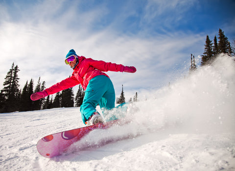 snowboarding