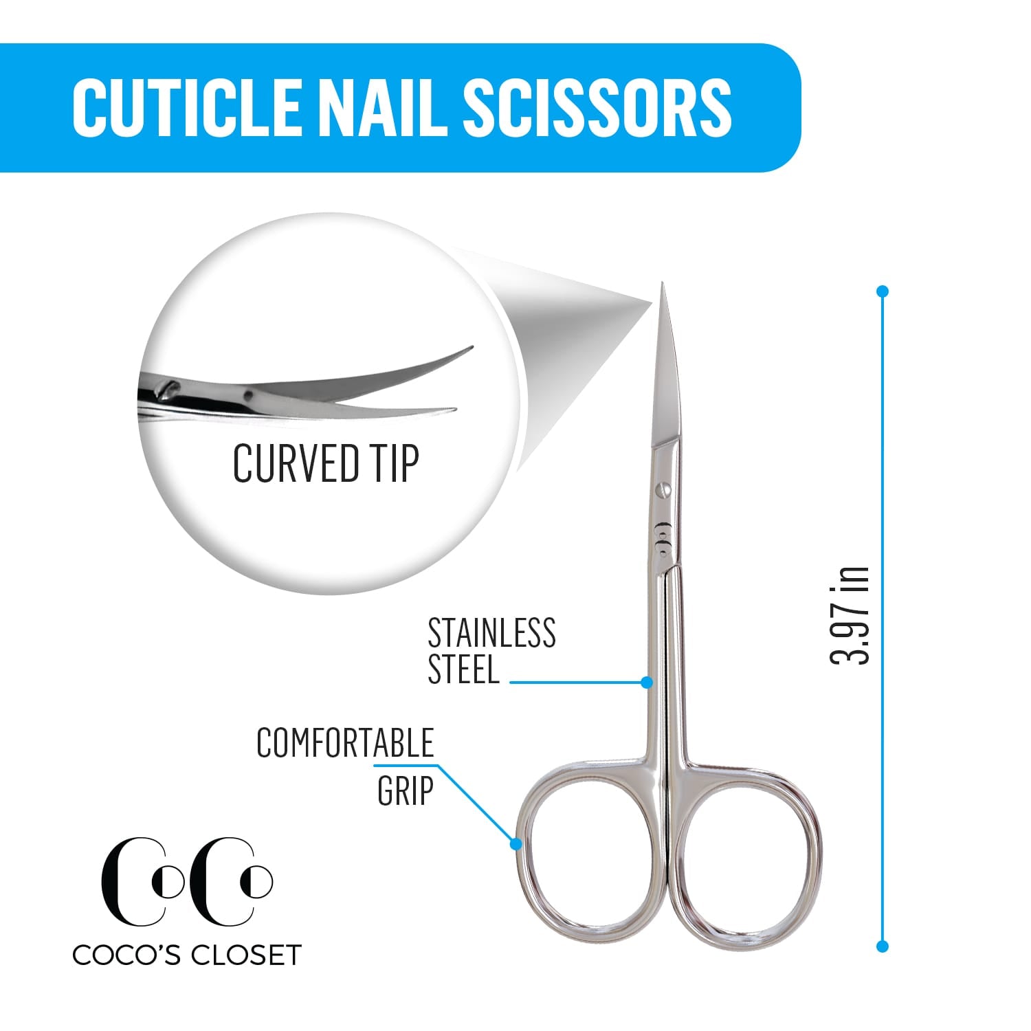 professional cuticle scissors