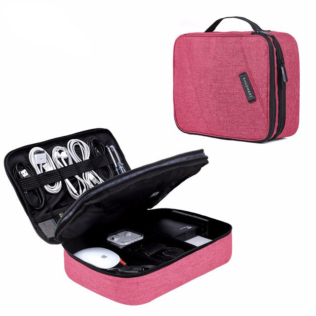 travel case for small electronics and accessories