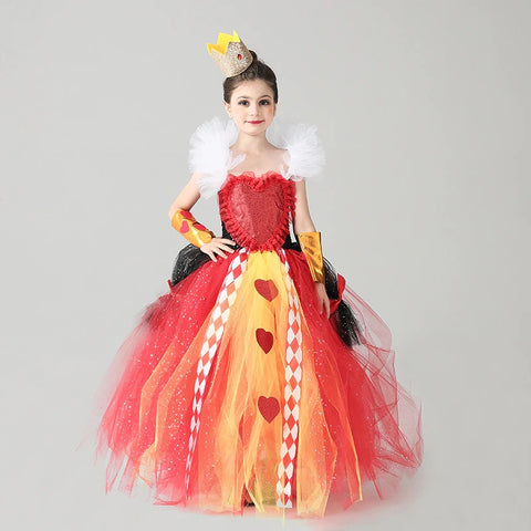 queen of hearts tutu dress