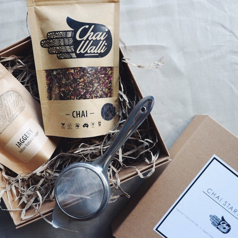 Chai Starter Kit Chai Walli authentic indian blends made in australia small business