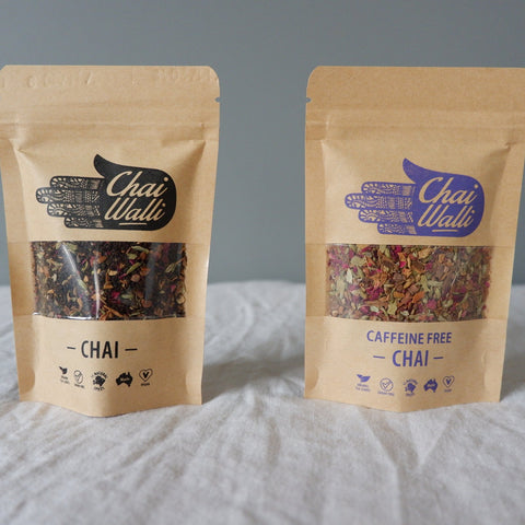 Chai sampler pack 11 spice chai and 11 spice caffeine free chai gift presents