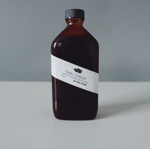 Chai syrup hand blended australian made small business