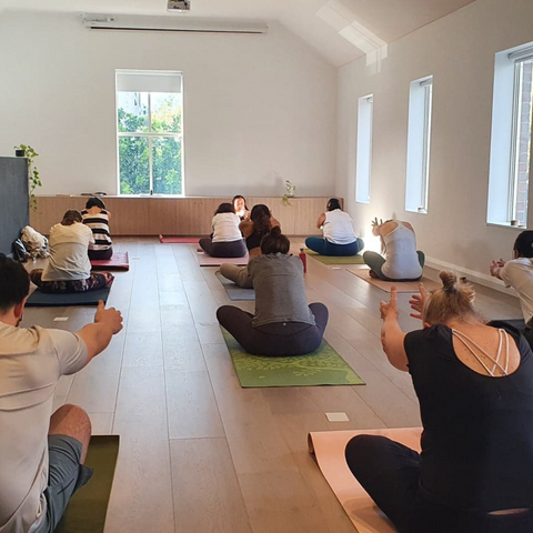 Yoga teaching Chai Walli International Women's Day 2022 break the bias