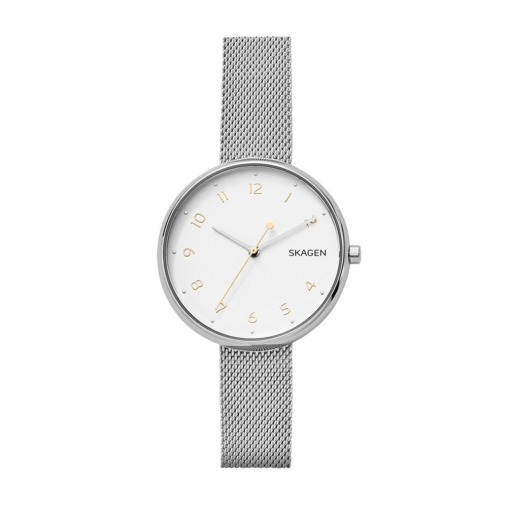 Skagen Signature Silver-Tone Stainless Steel Watch SKW2623