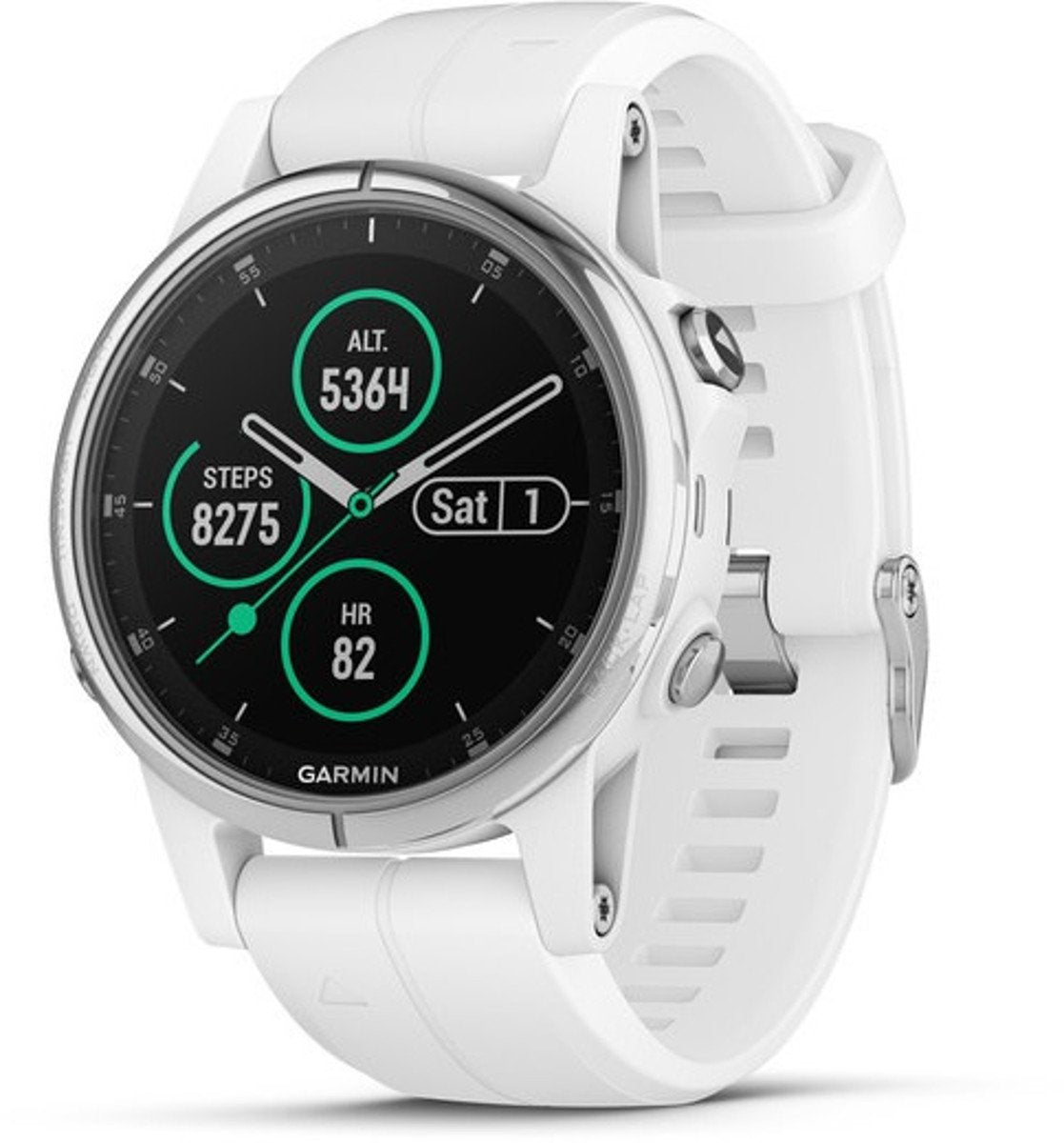 Garmin Fenix 5S Plus White