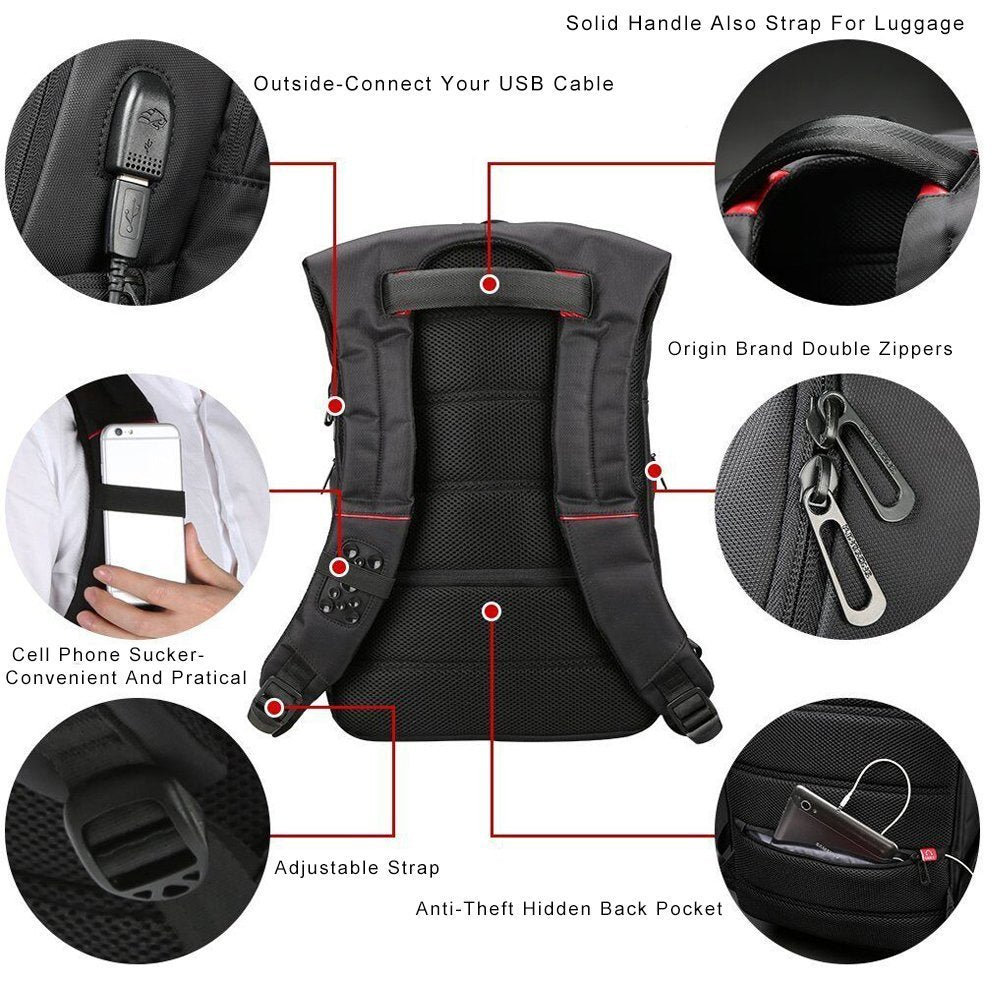 Water Resistant Anti Theft Backpack Australia by Kingsons – yrGear ...
