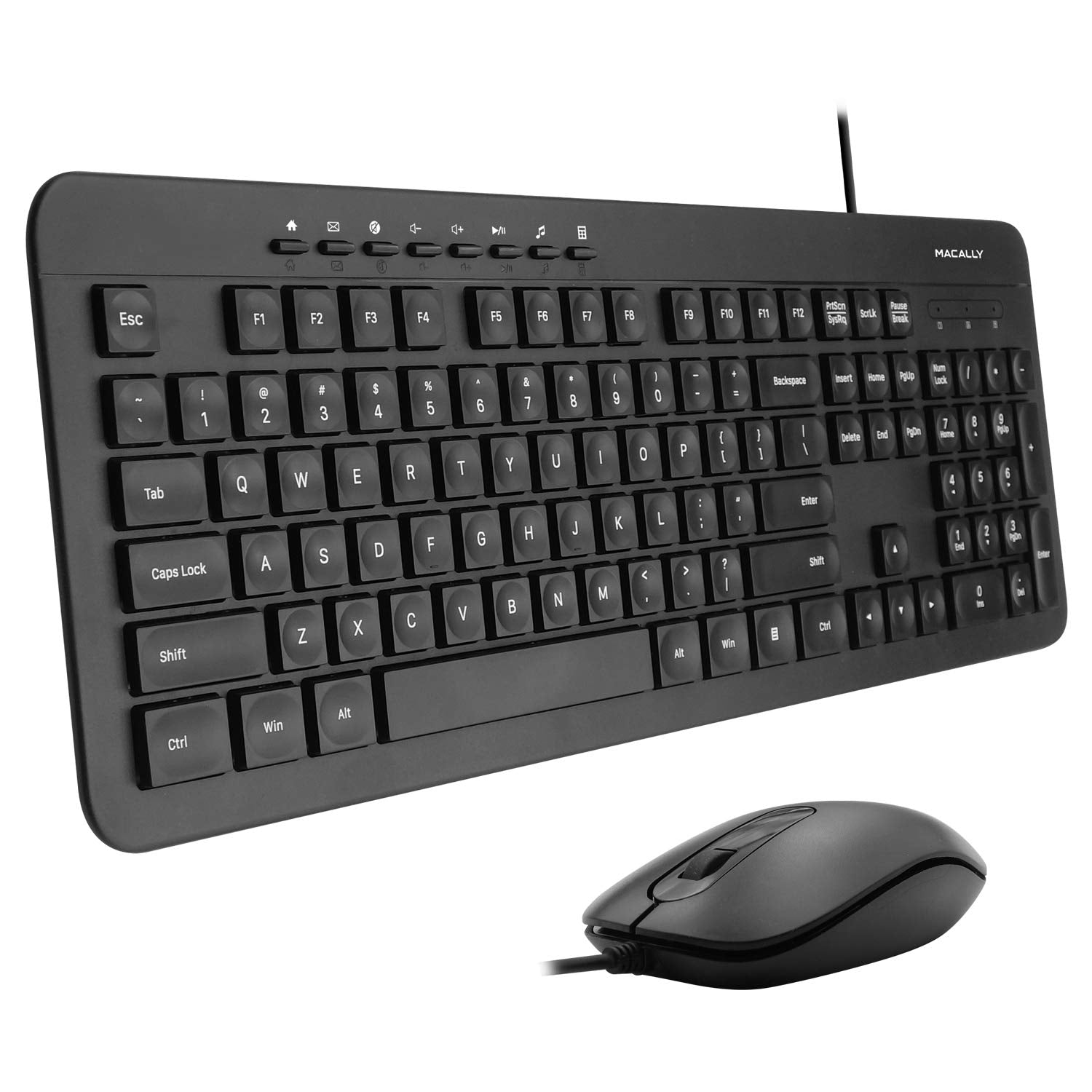 USB Wired Keyboard and Mouse Combo