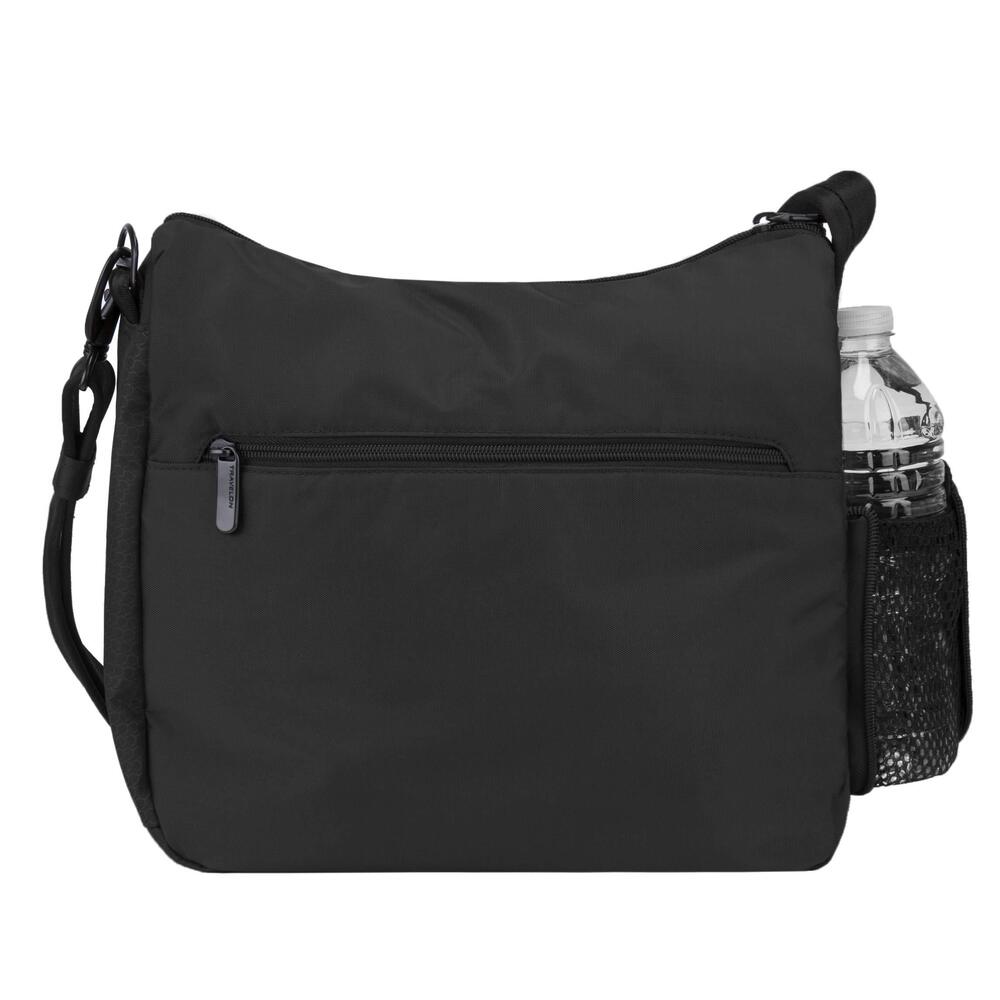 Travelon Anti-Theft Active Medium Crossbody Messenger Bag, Black (Blac ...