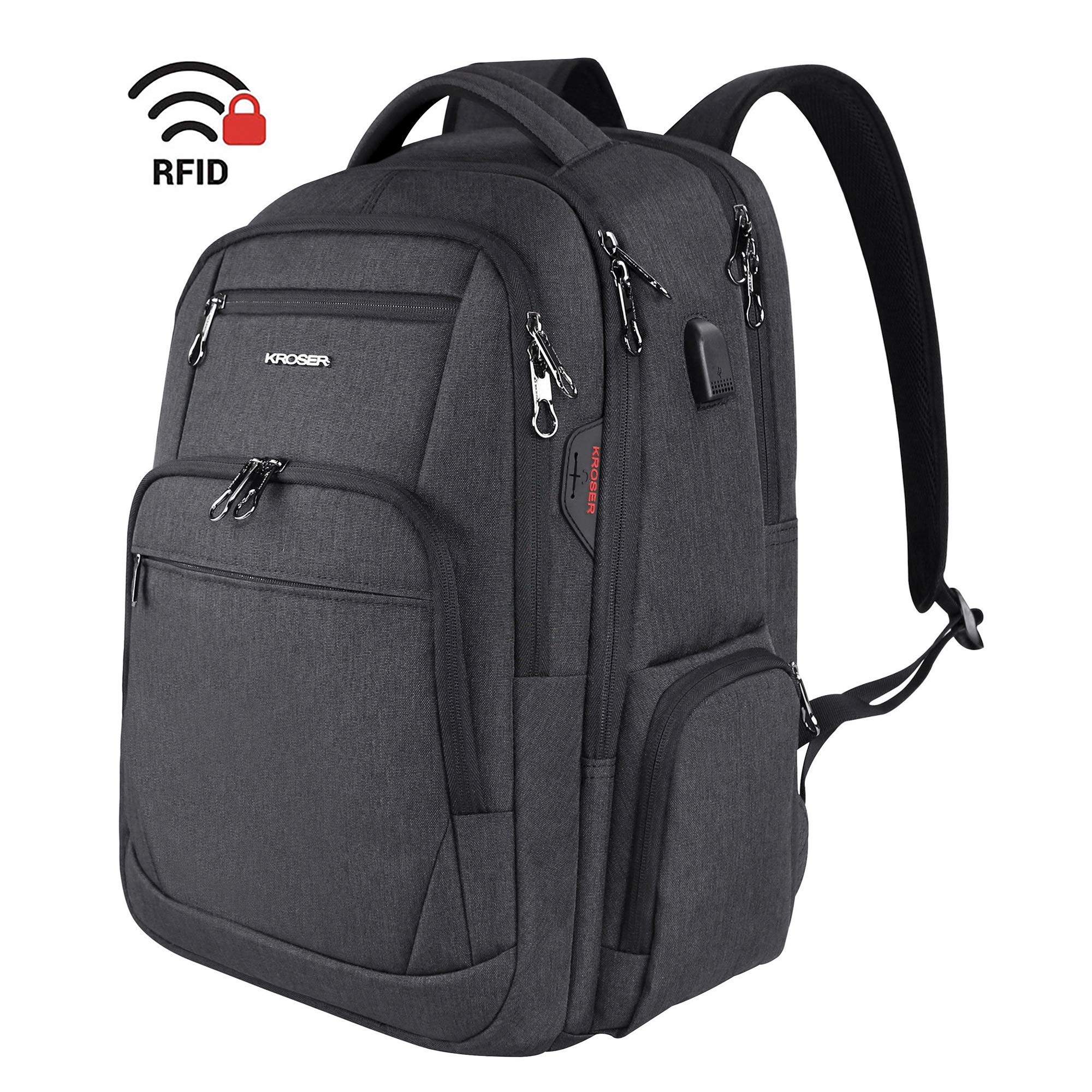 RFID-Blocking Travel MacBook Backpack