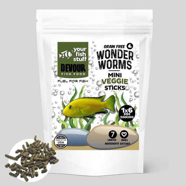 WonderWorms Grain Free Mini Bug Sticks – Your Fish Stuff