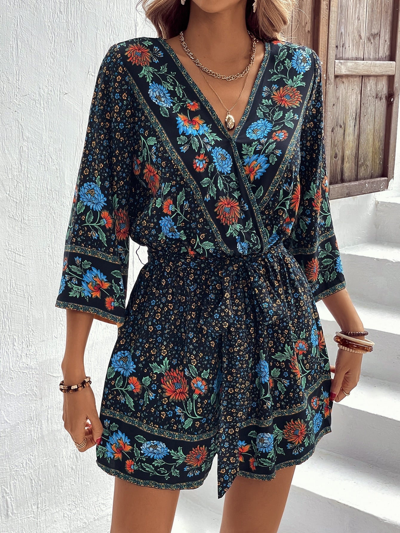 rompers floral