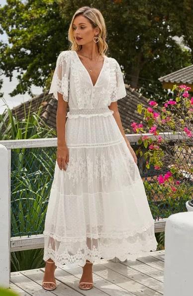 spell dawn lace gown