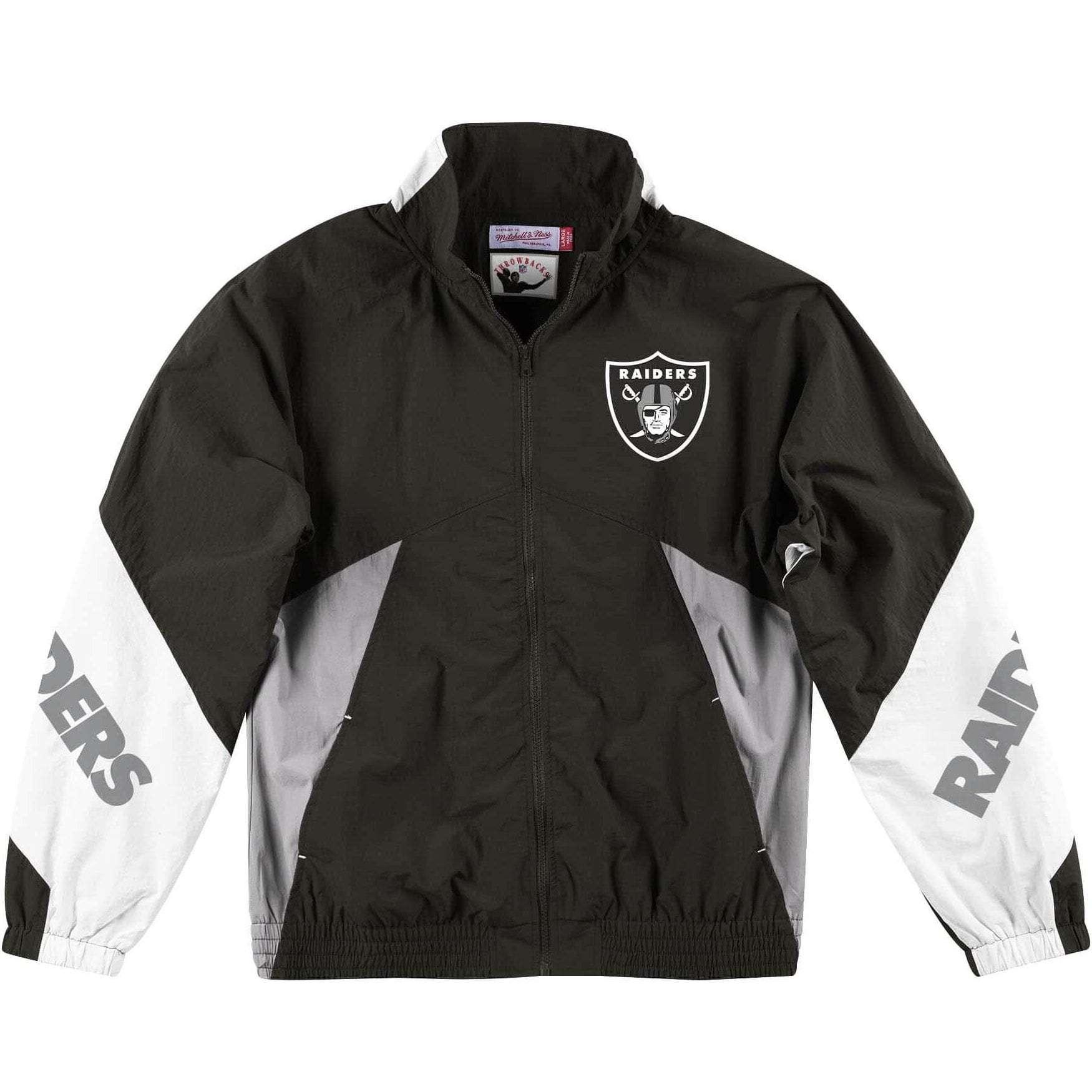 nfl raiders windbreaker