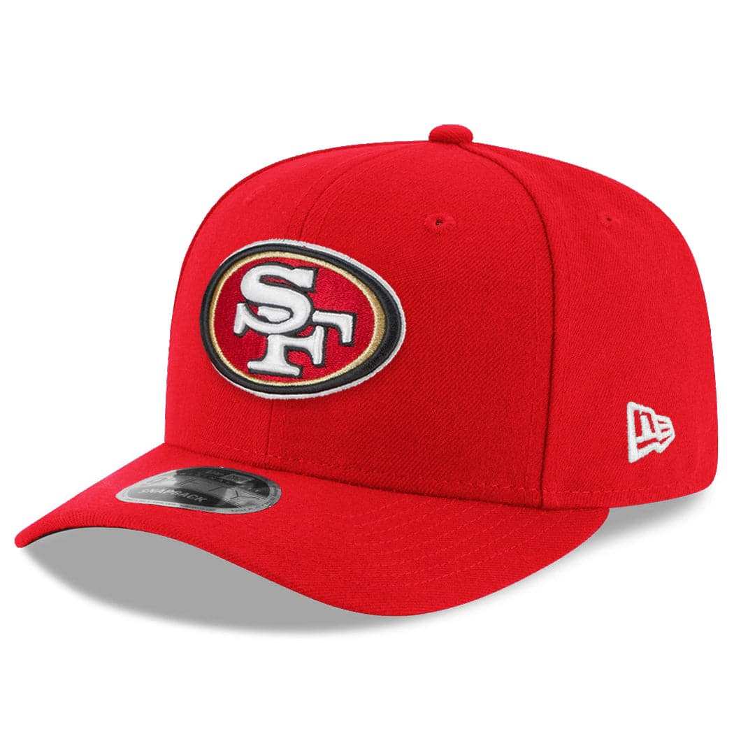 San Francisco 49ers New Era NFL Team OF Pre-Curved 9FIFTY Snapback Hat ...