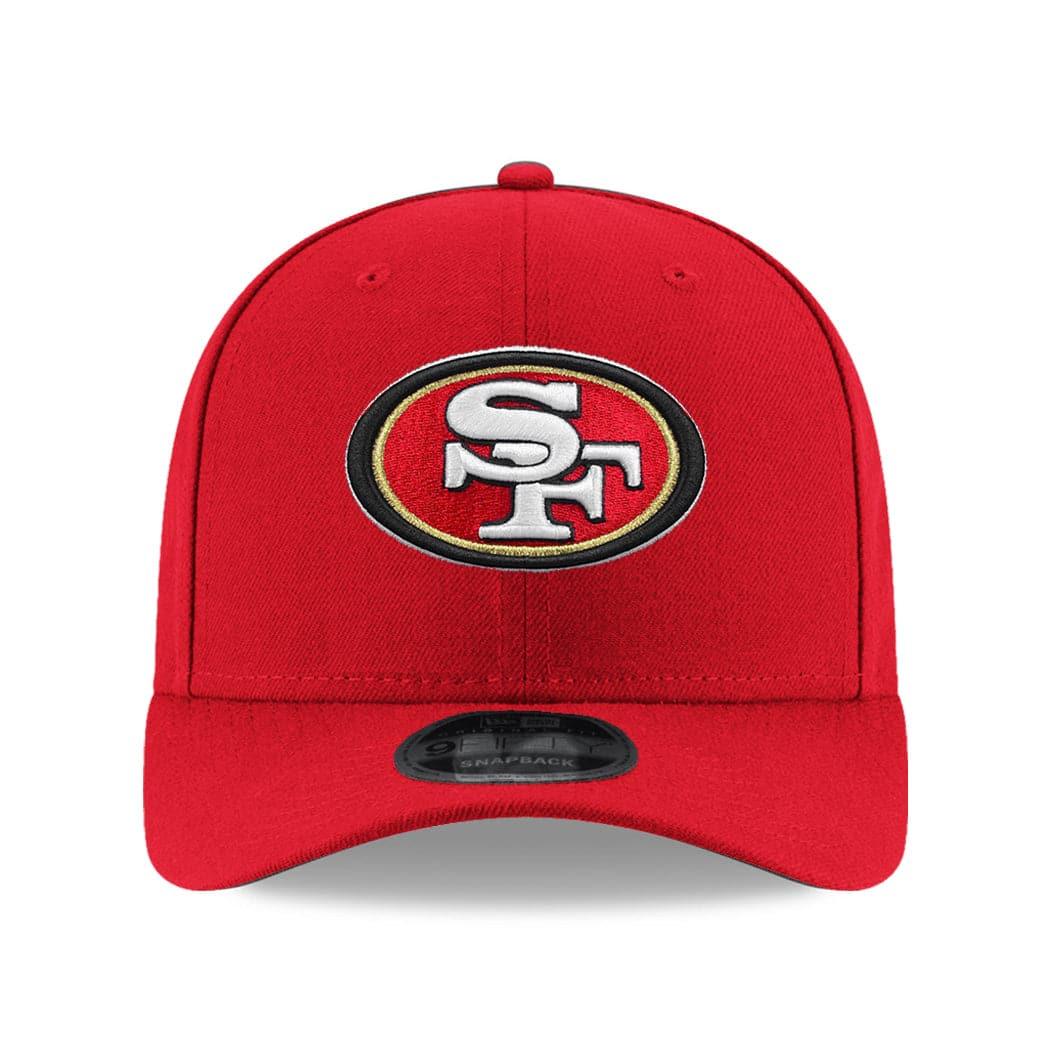 NEW ERA “TEAM SCRIPT SF 49ERS SNAPBACK (BLACK/RED) - ShopperBoard