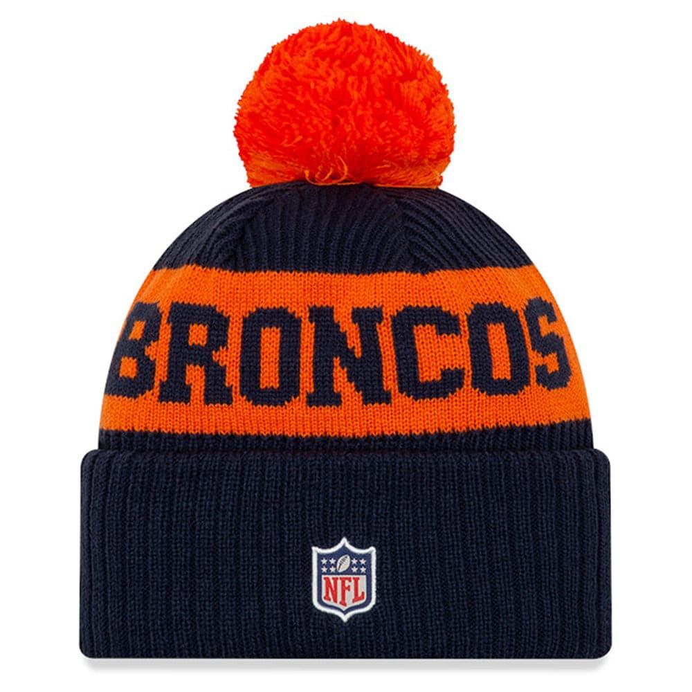 Denver Broncos NFL New Era Authentic Knit Hat New