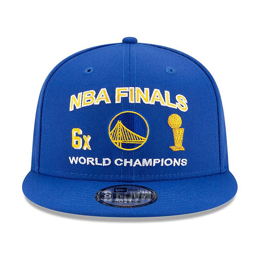 Golden State Warriors New Era NBA Champions Icon 9FIFTY Snapback Hat
