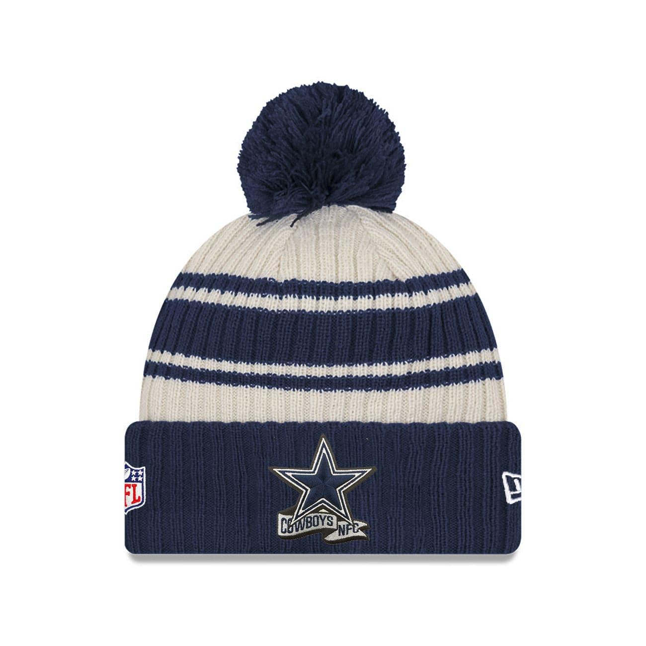 New Era Women's Dallas Cowboys Sequin Frost Cuffed Knit Hat