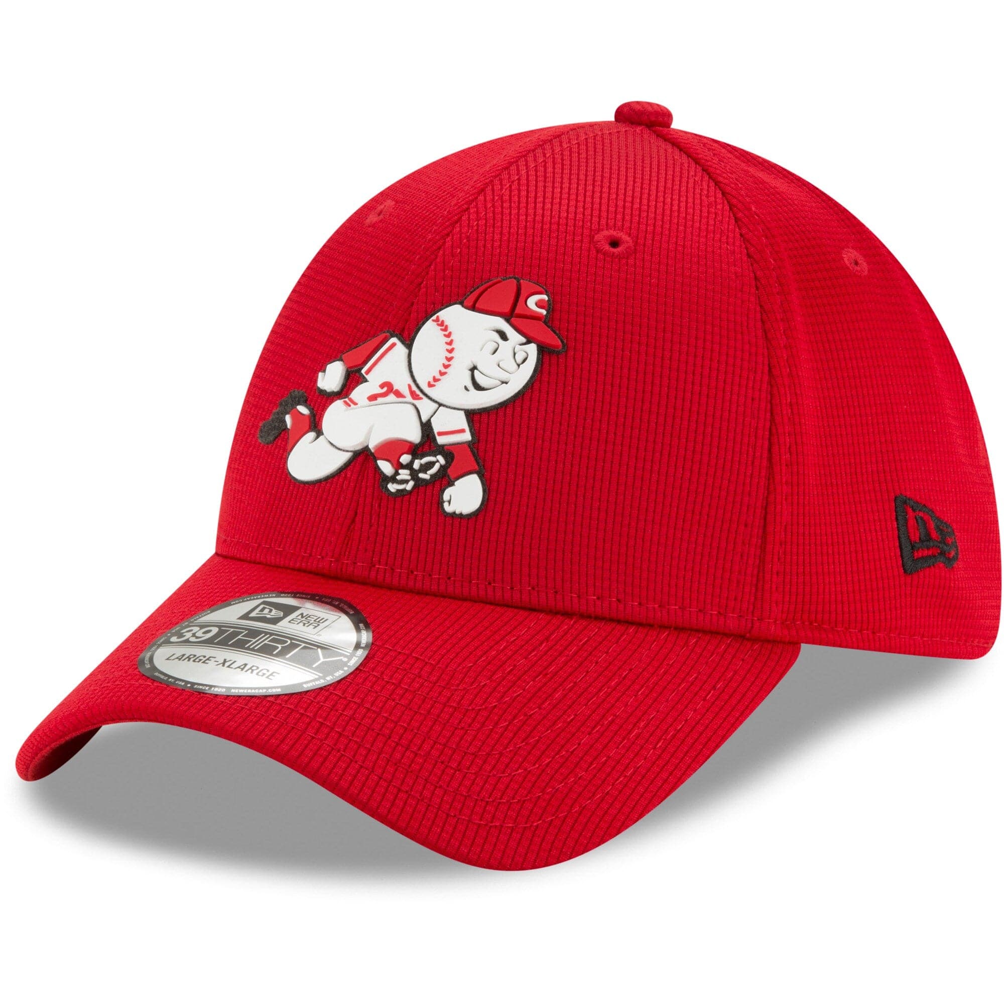 Cincinnati Reds New Era MLB Clubhouse 39THIRTY Flex Fit Curve Hat Re