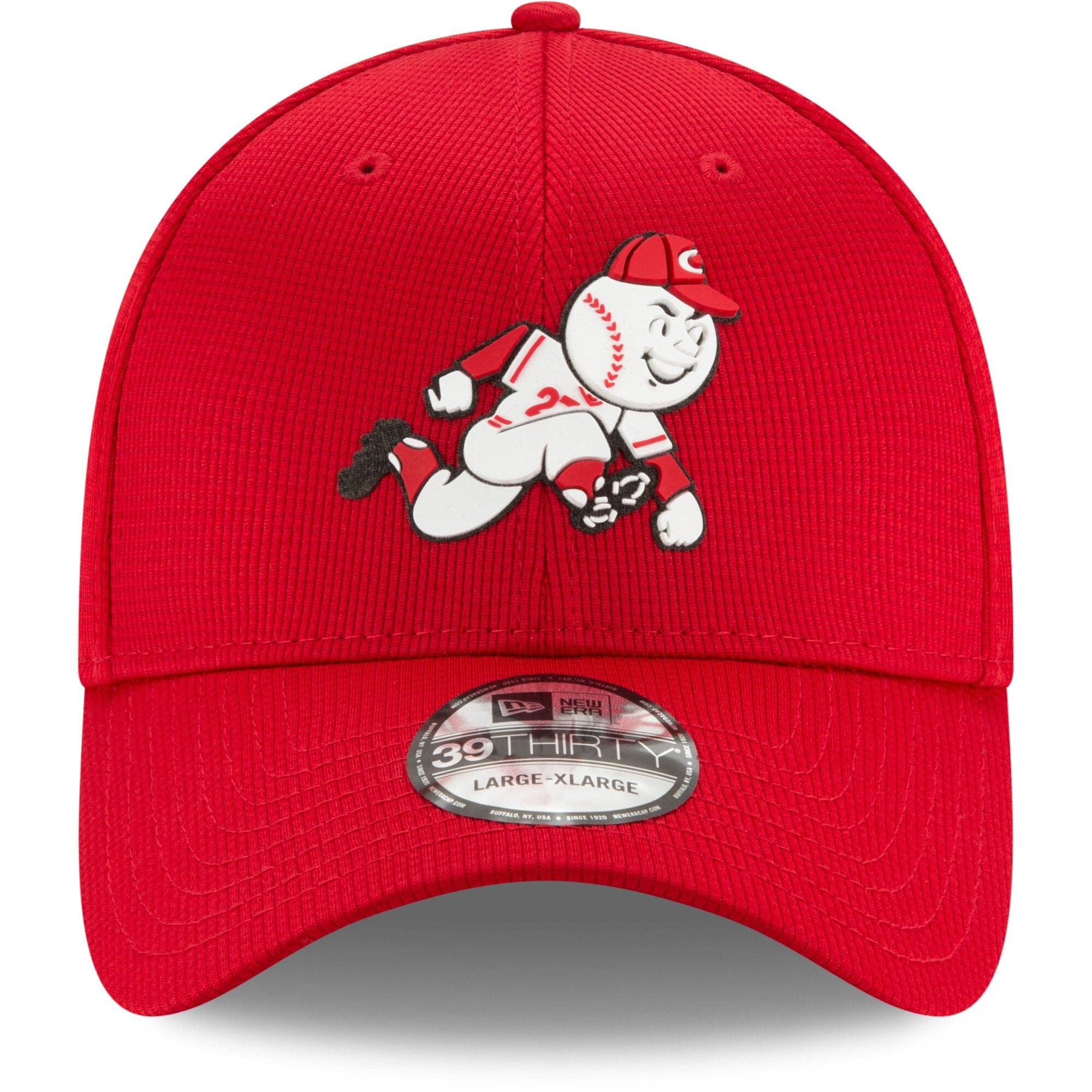 Cincinnati Reds New Era MLB Clubhouse 39THIRTY Flex Fit Curve Hat Re