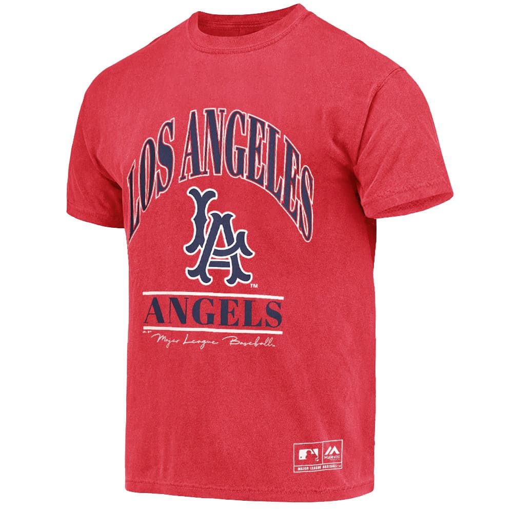  Majestic Adult XL Licensed Replica Jersey Los Angeles Angels Red  : Sports & Outdoors