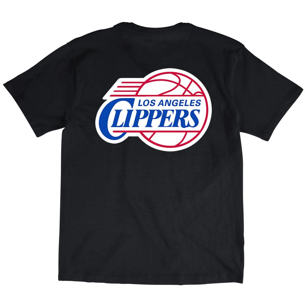 Los Angeles Clippers Mitchell & Ness NBA HWC Retro Repeat T-Shirt - Bl ...