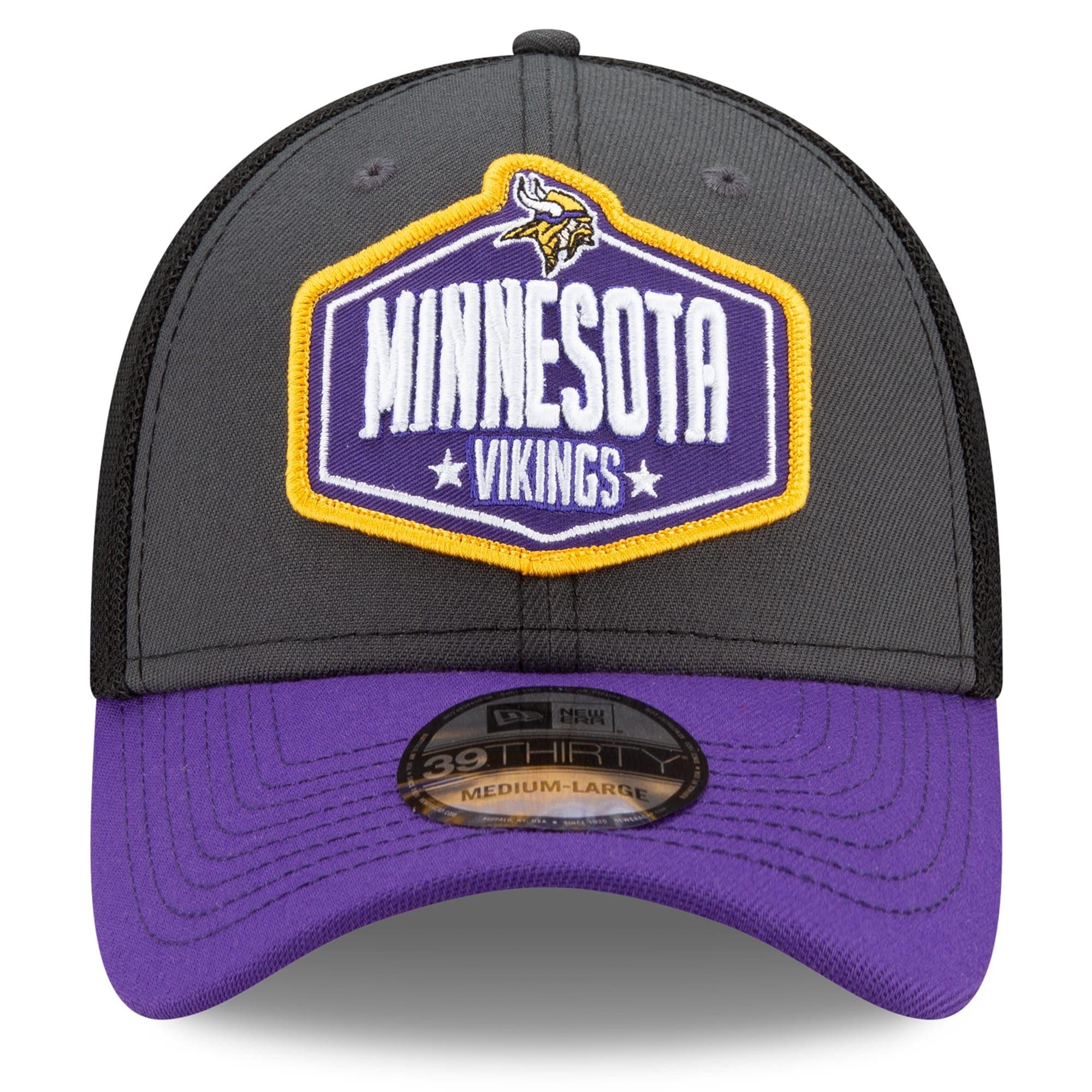 Men's New Era Black Minnesota Vikings 2023 NFL Crucial Catch