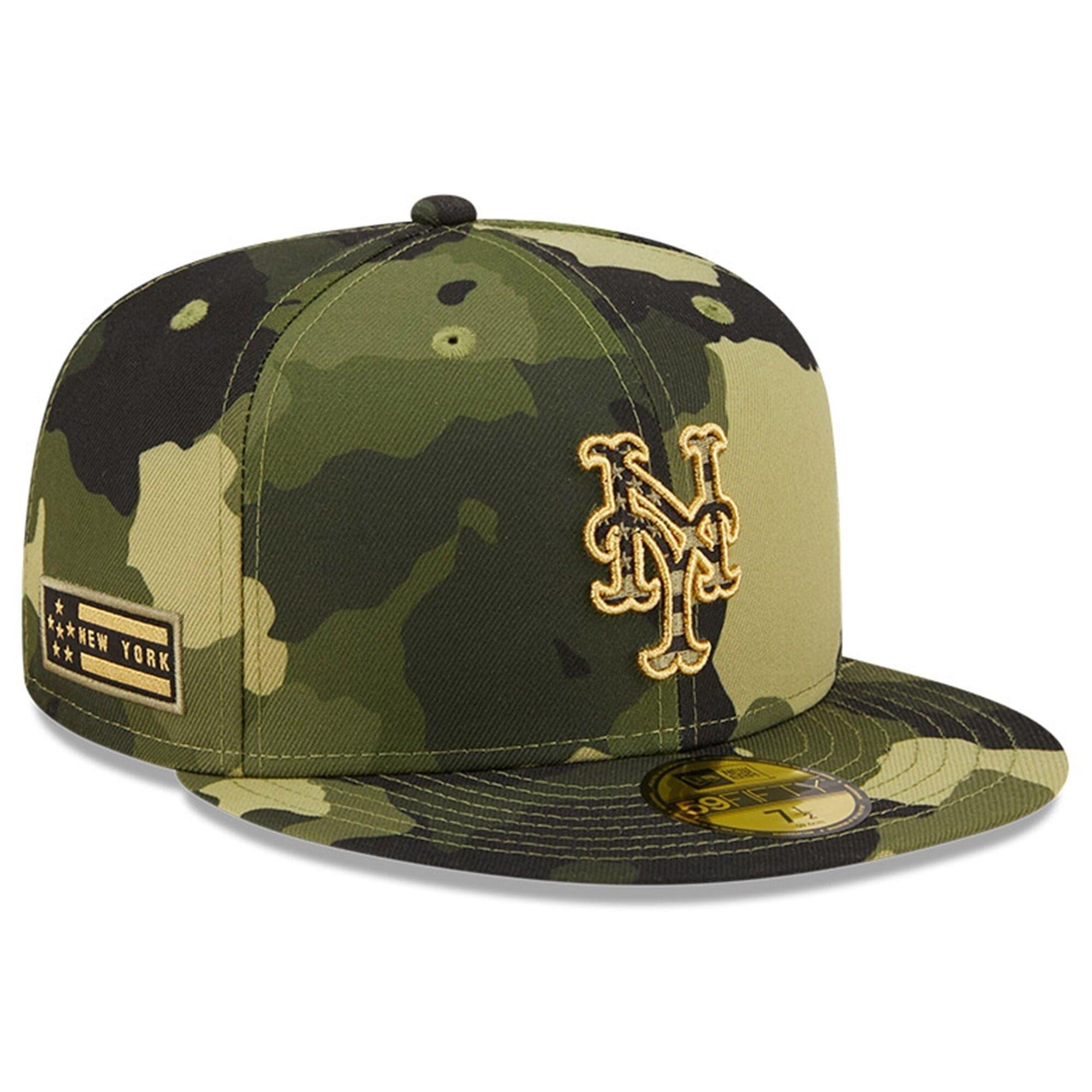 new era mlb camo hats