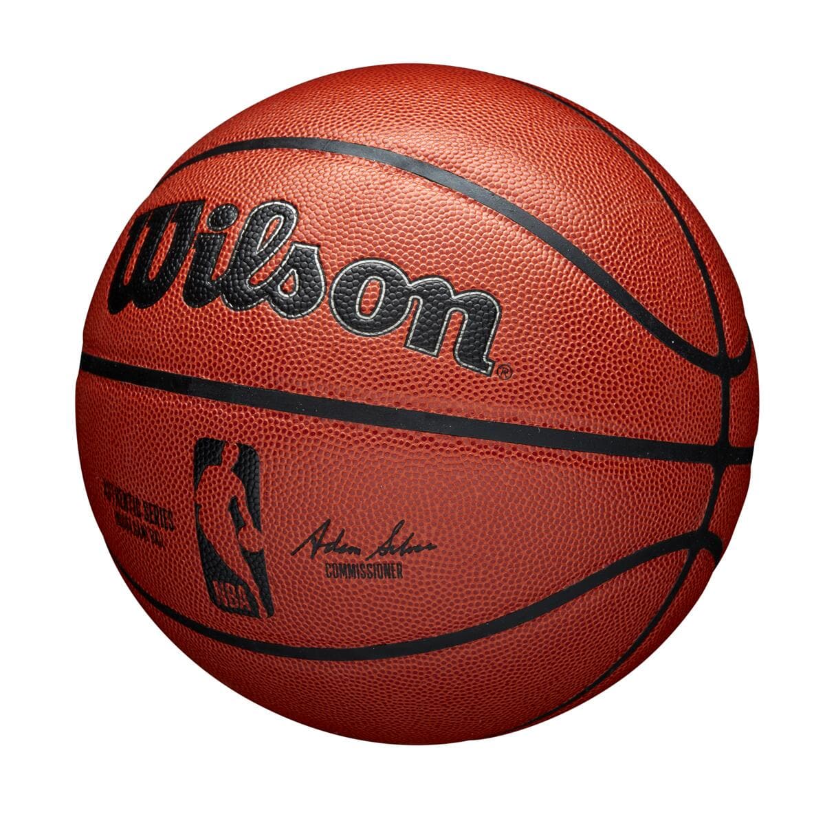 Wilson NBA Authentic Series Indoor Game Basketball Ball Orange US