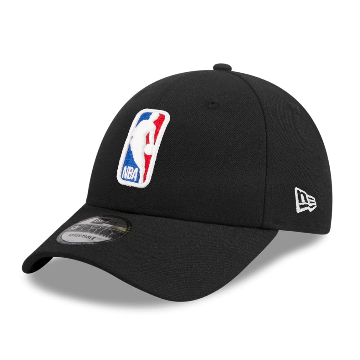 Youths NBA Logoman Logo New Era 9FORTY Curve Snapback Hat - Black | US ...