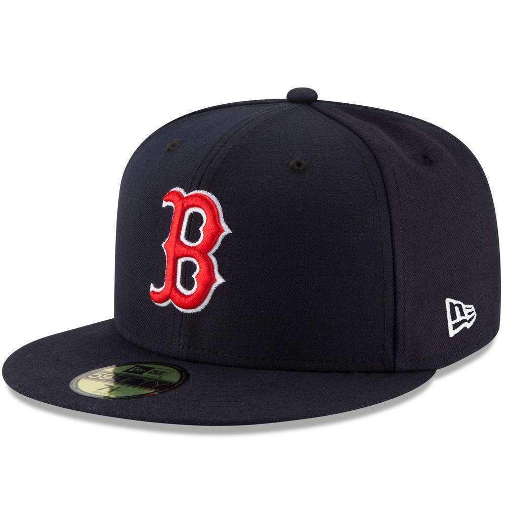 low crown red sox hat