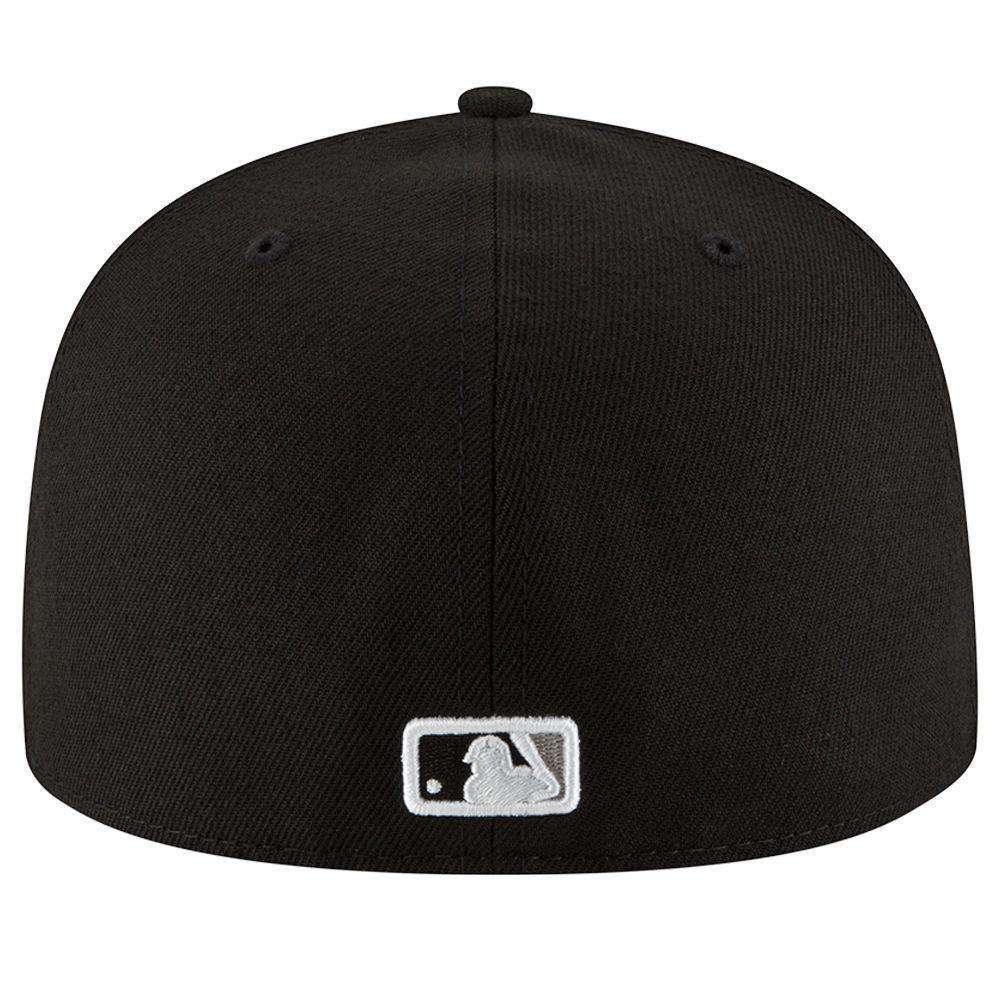 all black fitted baseball cap