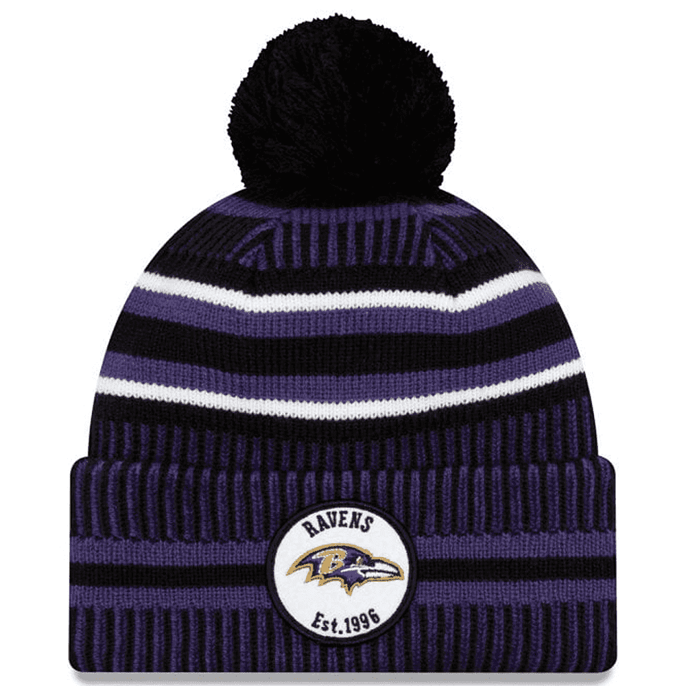 ravens knit hat