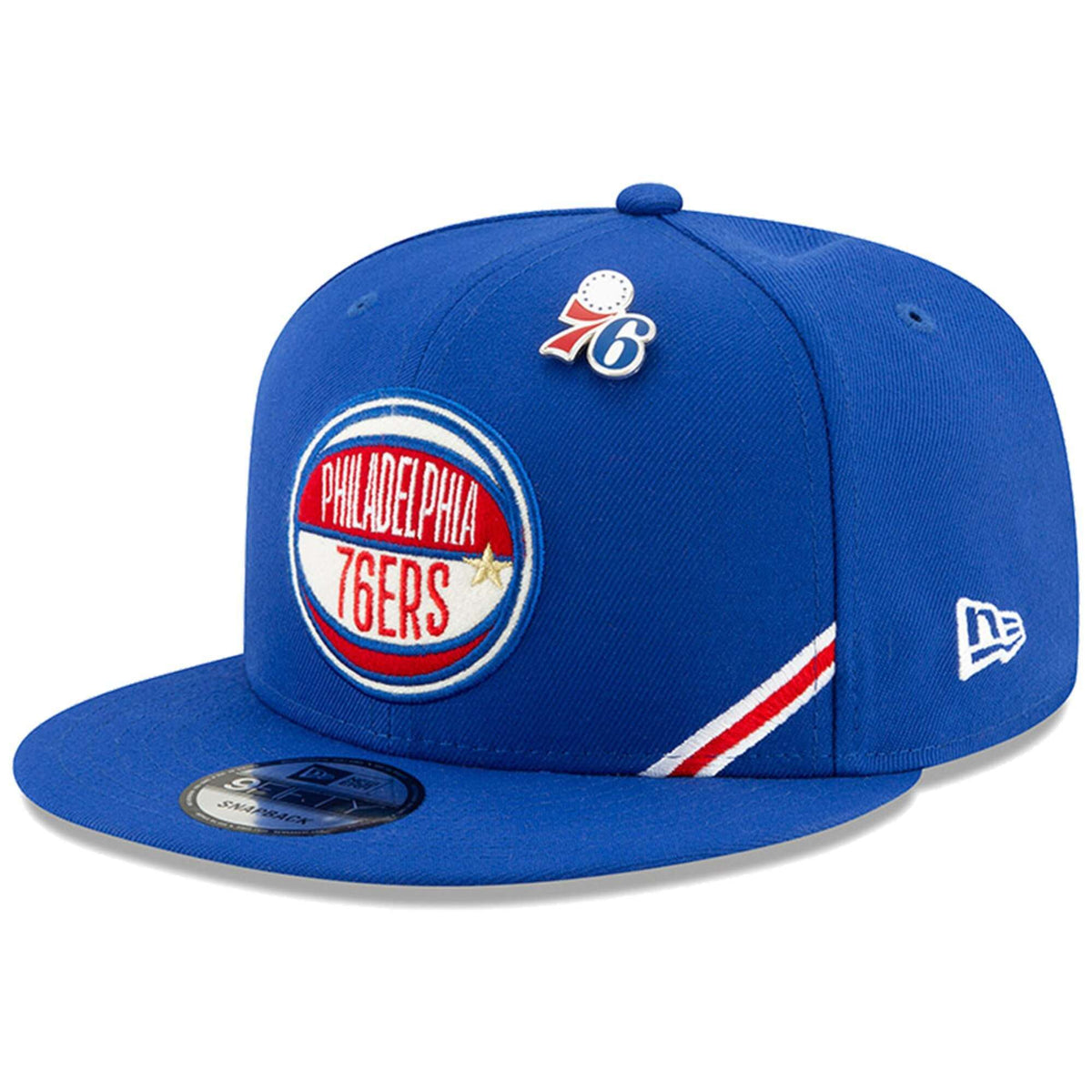 Philadelphia 76ers New Era 2019 NBA Draft 9FIFTY Snapback Hat - Blue ...