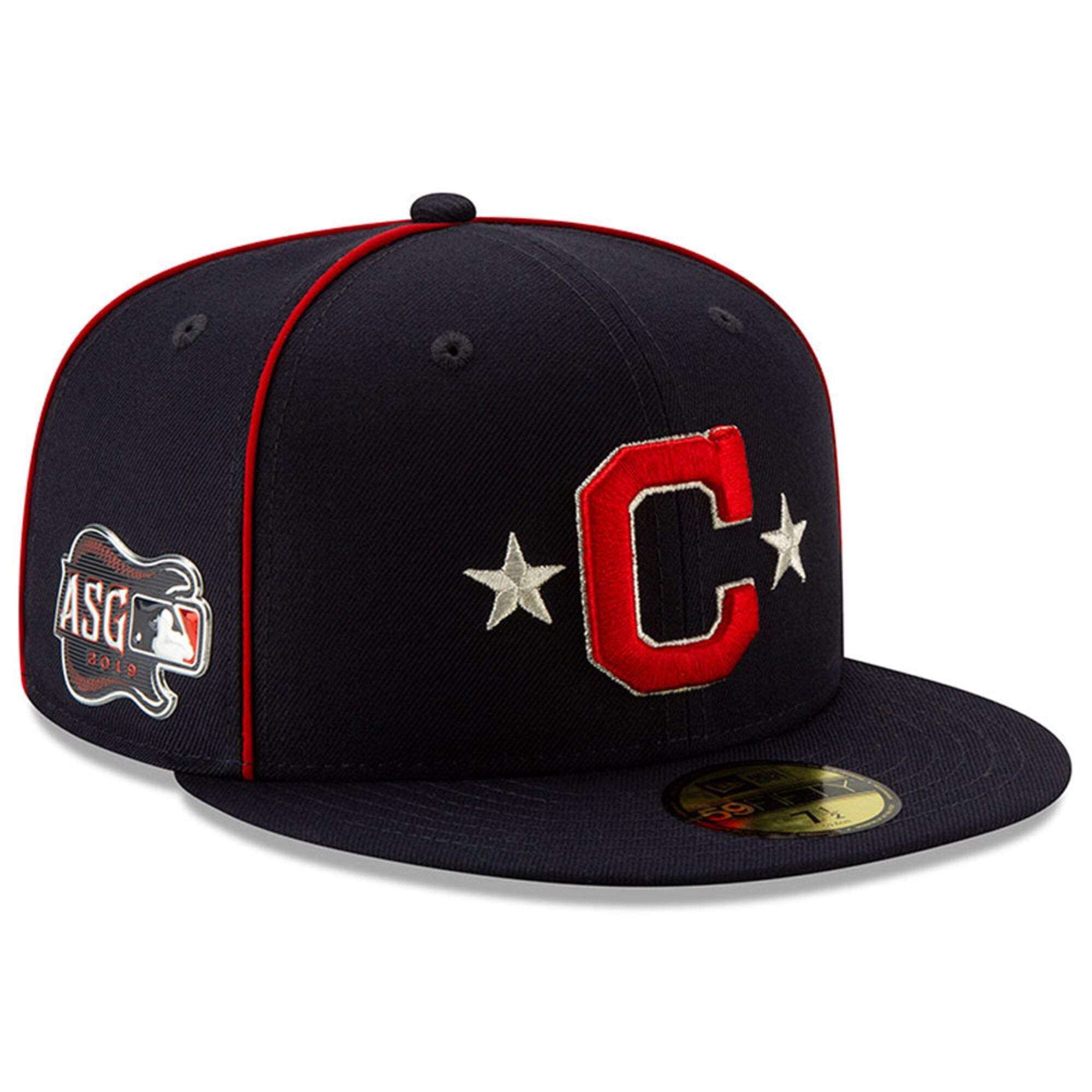 Cleveland Indians New Era MLB 2019 All Star 59FIFTY Fitted Hat - Navy ...