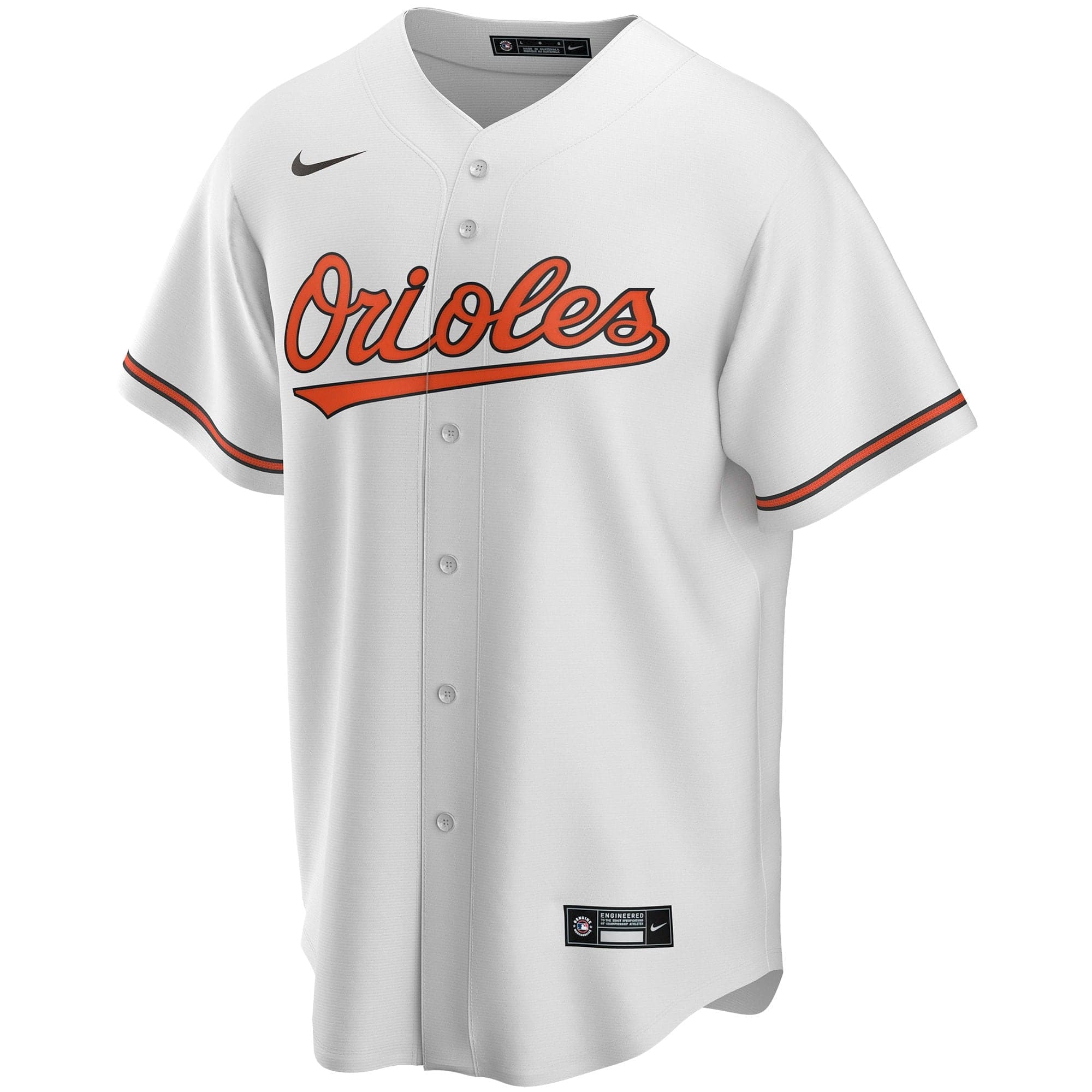 Baltimore Orioles Nike MLB Home Replica Jersey - White | US Sports Down ...
