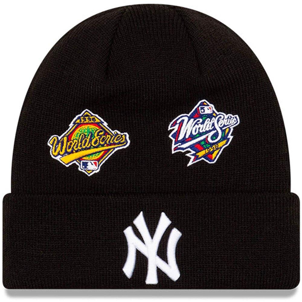 New York Yankees New Era MLB All Over Champions Cuffed Knit Beanie B