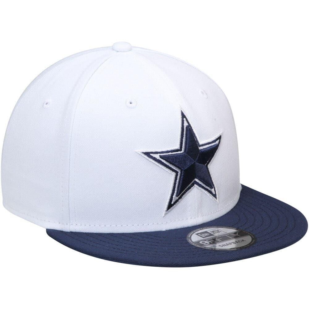 Dallas Cowboys New Era NFL Team 2 Tone 9FIFTY Snapback Hat - White | US ...