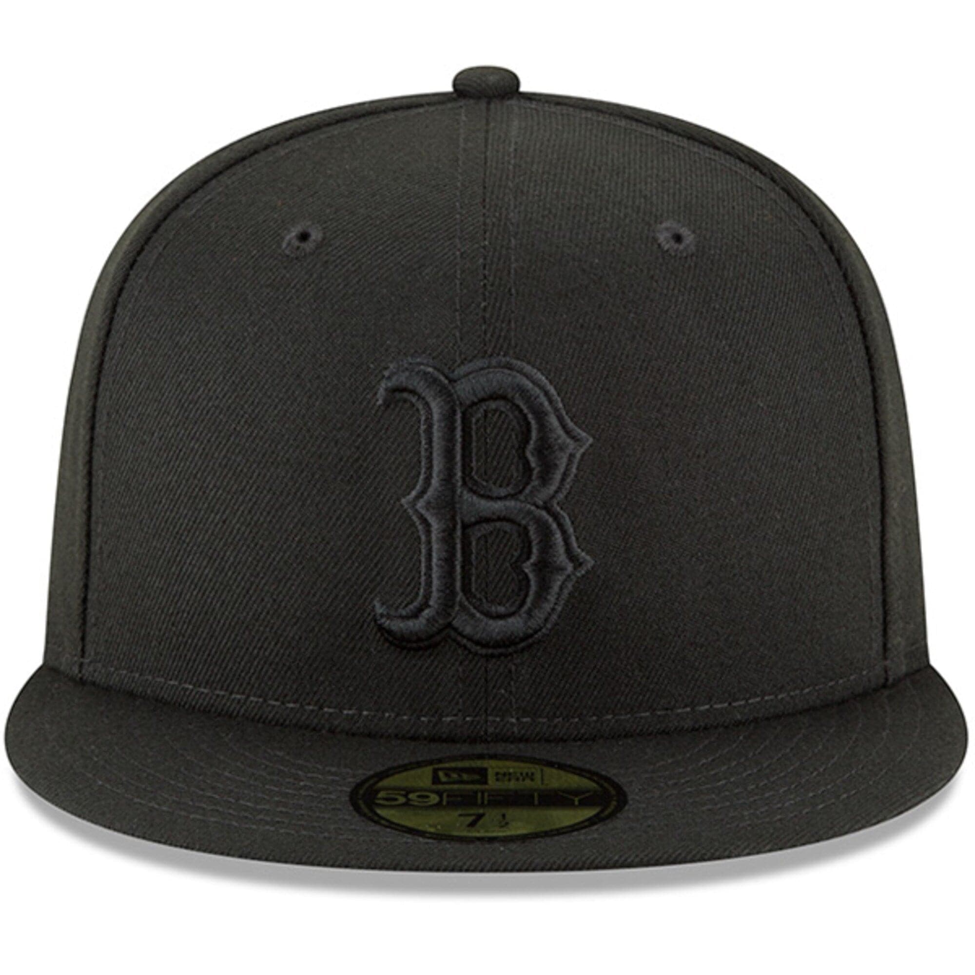 all black red sox hat