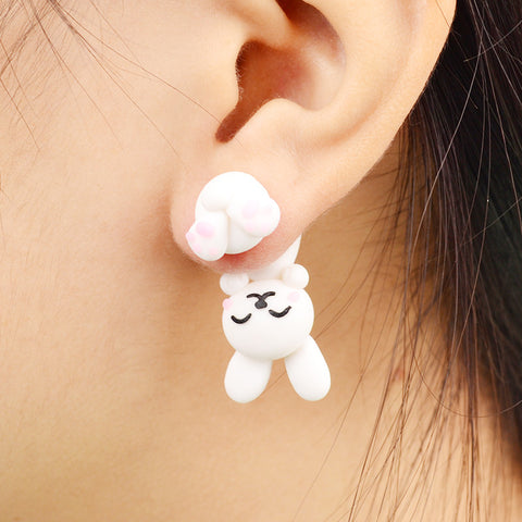 Rabbit Stud Earrings – Bong Love Pets