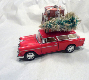 Red Chevy Nomad Red Truck Decor Diecast Car Decor