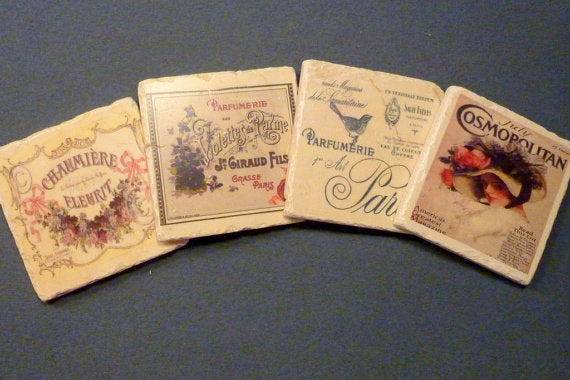 paris drink coasters