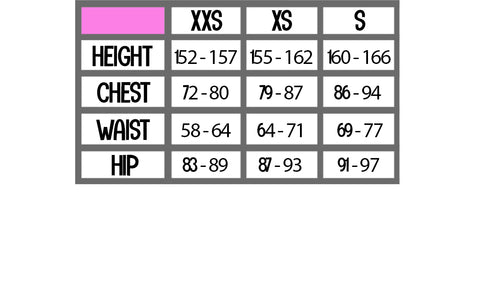 Adidas Xxs Size Chart