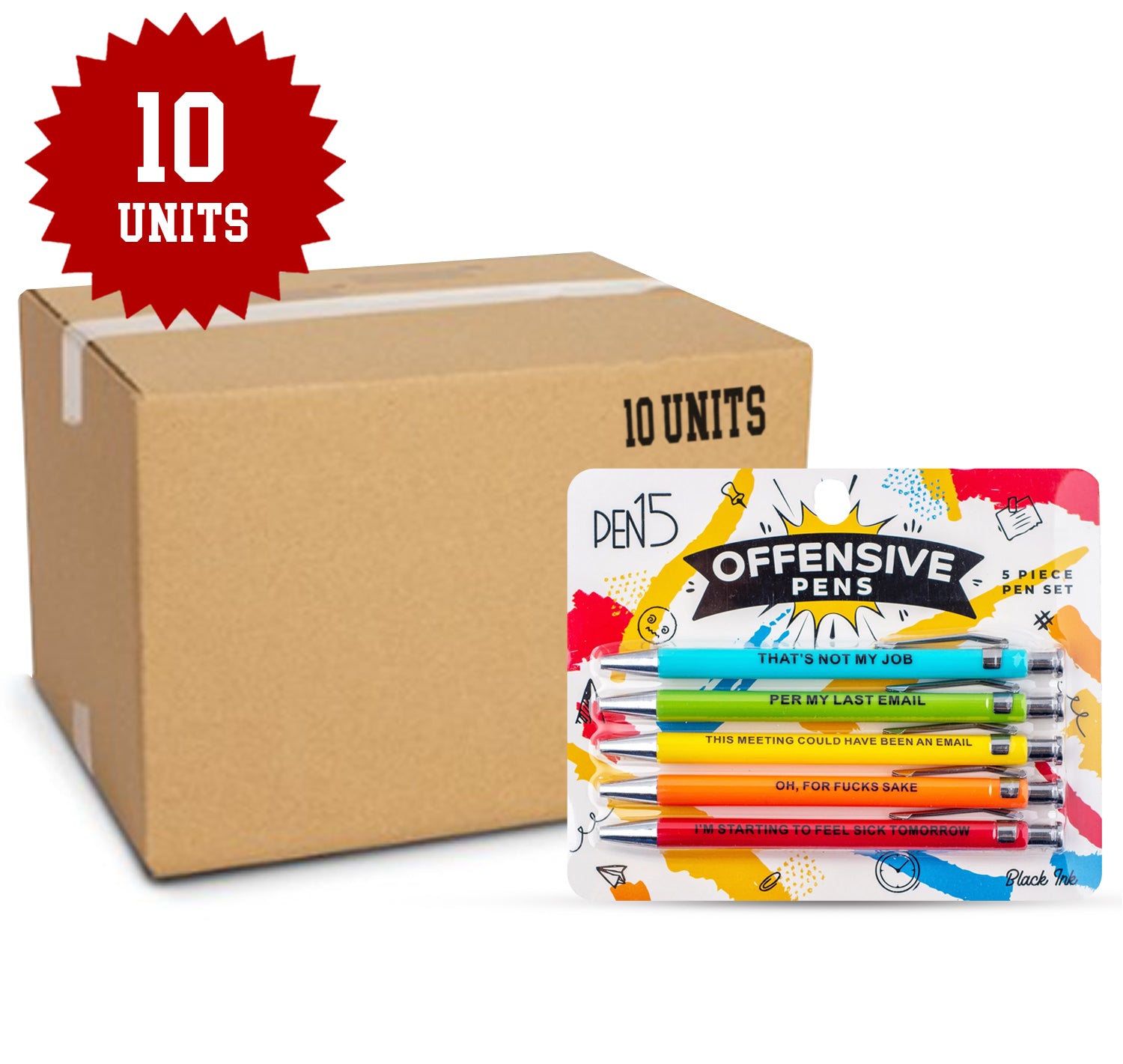 offensive crayons needs your help for packaging