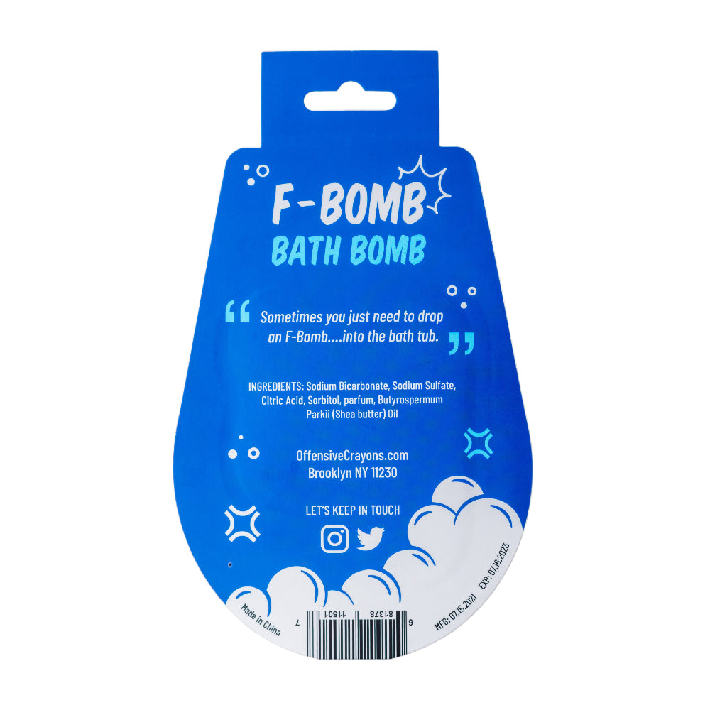 f bomb bath bomb